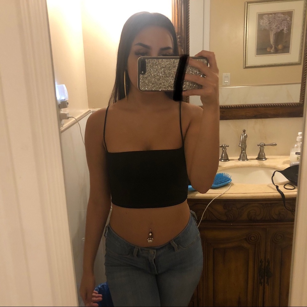 Shein crop top xs small